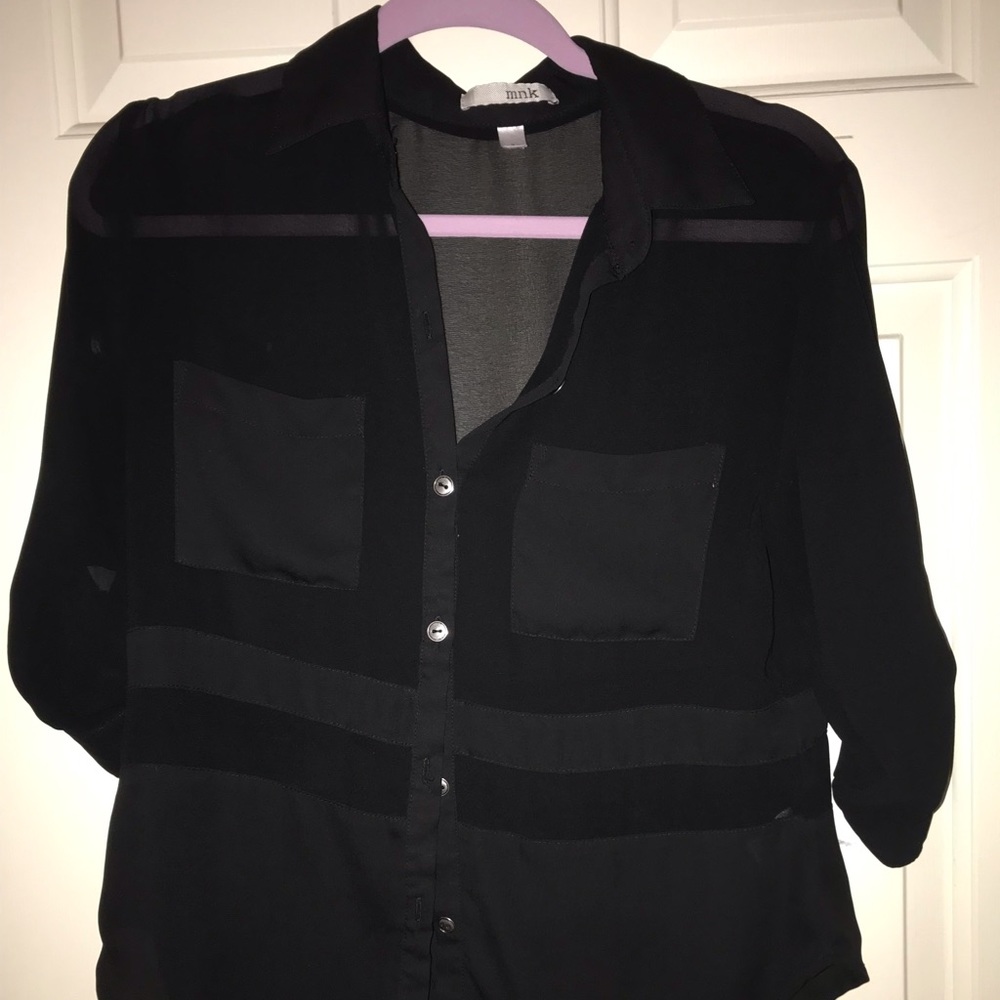 Black blouse - Picture 2 of 2